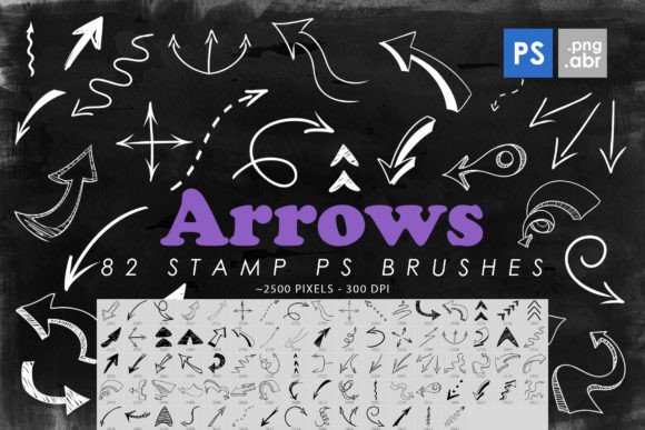 82 Arrows Photoshop Stamp Brushes: A Practical Guide to High-Quality Directional Design