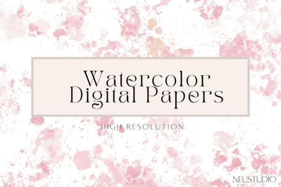 Elevate Designs with Watercolor Texture Digital Paper