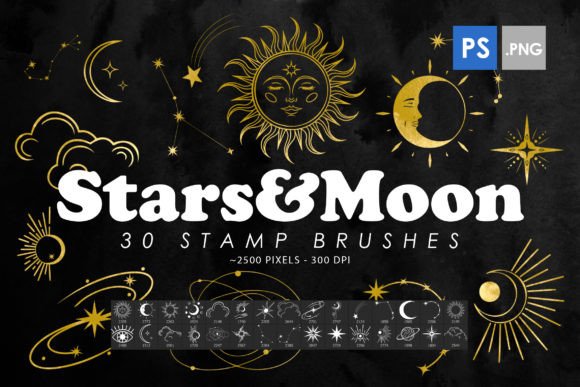 Elevating Digital Design: The Strategic Value of Stars Moon Stamp Brushes in Modern Creative Workflows