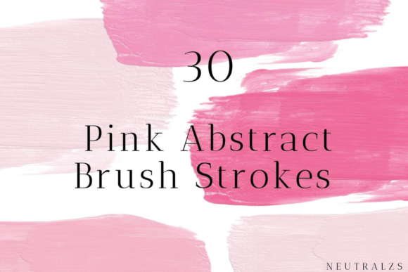 Elevating Digital Design with the Pink Brush Stroke PNG Bundle