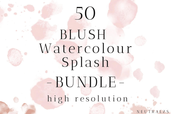 Evaluating the Pink Watercolor Splash PNG Bundle for Digital Design