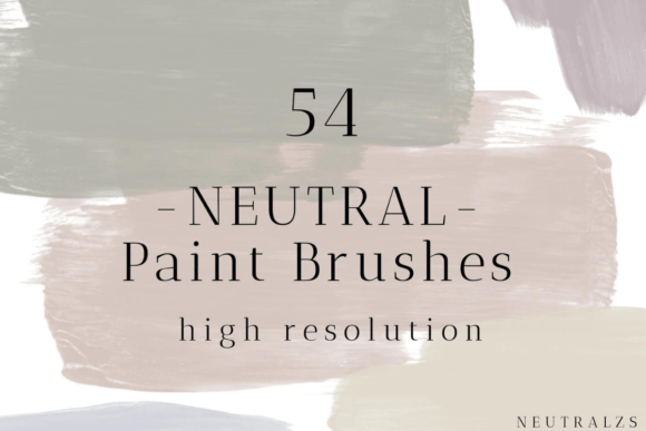 Neutral Brush Strokes Bundle: Elevating Design with Muted Abstract Textures