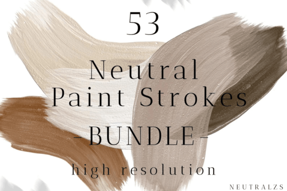 Neutral Brush Strokes Clipart Bundle: A Practical Guide for Designers
