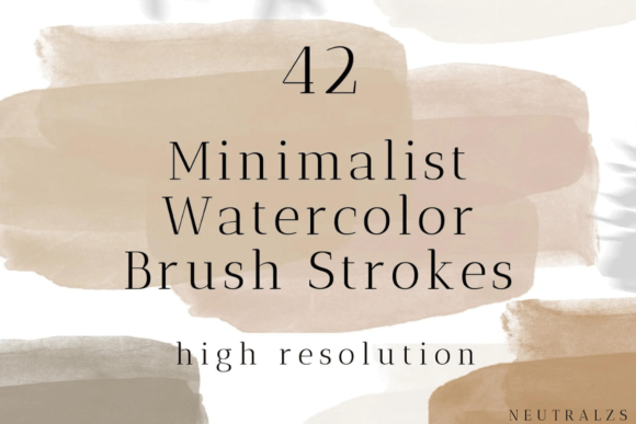 Neutral Watercolor Brush Stroke Clipart: A Practical Guide for Designers