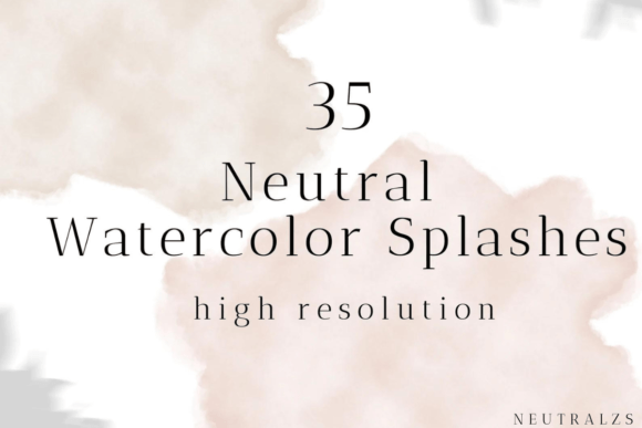 Strategic Design Decisions: Leveraging Neutral Watercolor Washes Clipart for Brand Cohesion
