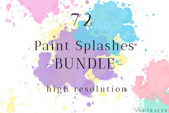 Unleash Creativity with Paint Splash Clipart