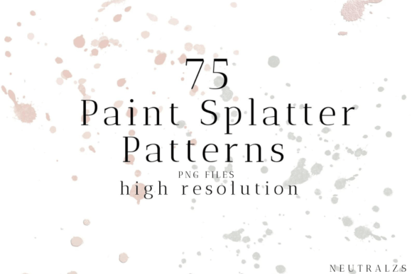 Unlocking Creative Potential with a High-Resolution Paint Splatter Clipart Bundle