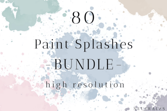 Unlocking Creative Potential with the Pastel Watercolor Splash Clipart Bundle