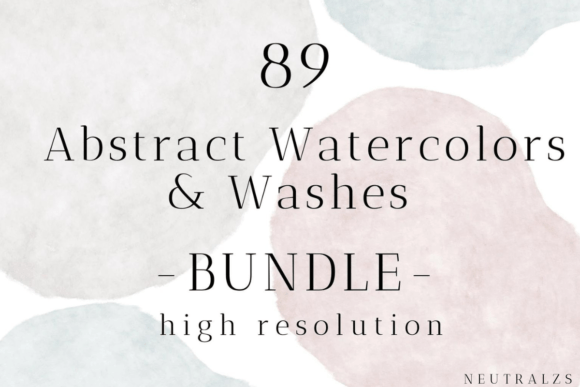 Watercolor Graphics Clipart Bundle
